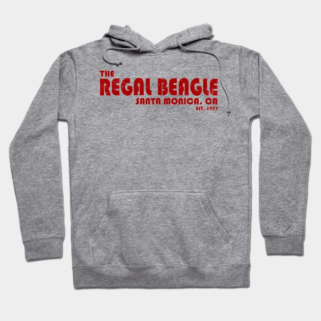 The Regal Beagle Est 1977 Hoodie by Greatmanthan